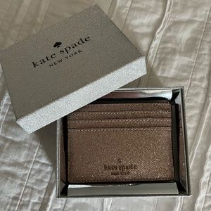 Kate Spade Card case (Rose Gold)